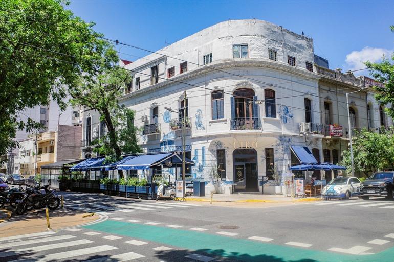 Wunderschöne Gebäude im Stadtteil Palermo