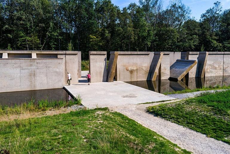 Musterexemplar Waterloopbos, Flevoland