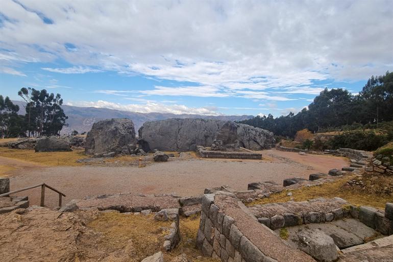 Qenqo außerhalb der Stadt Cuzco