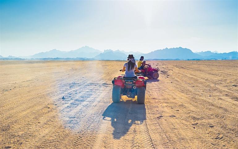 Quad-Safari in Hurghada, Ägypten