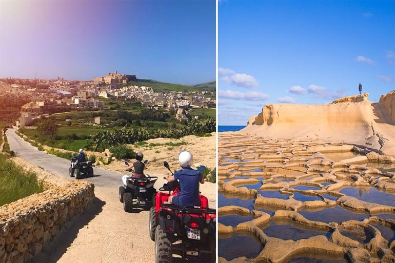 Quad-Tour auf Gozo machen