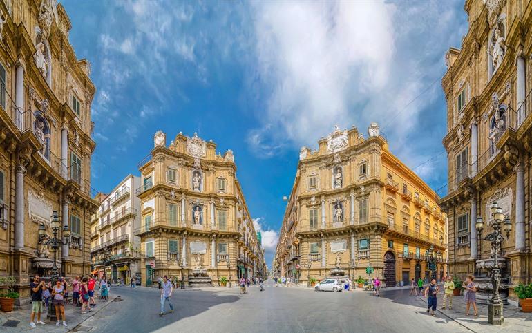Vier Ecken, Palermo