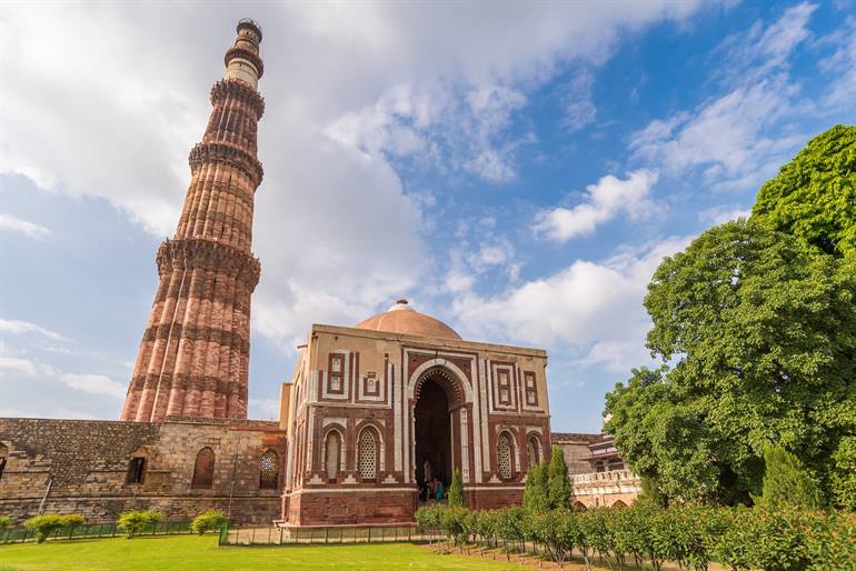 Qutab Minar, Neu-Delhi