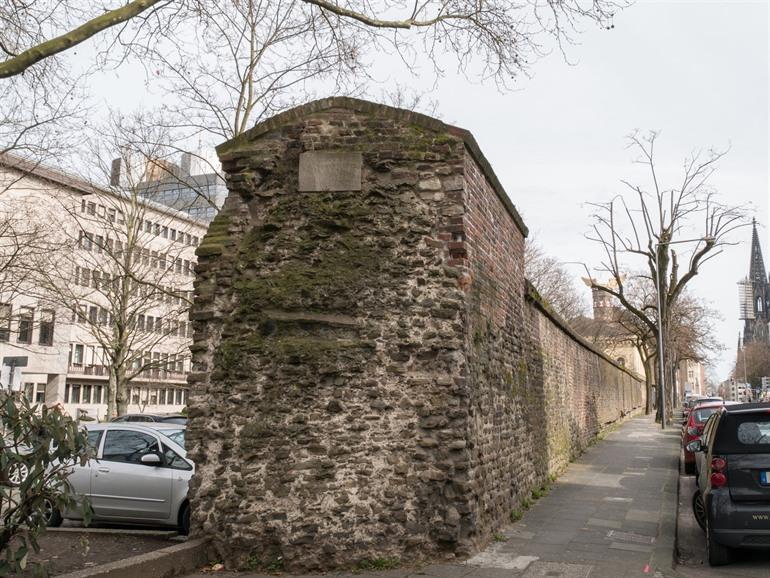 Römische Stadtmauer in Köln