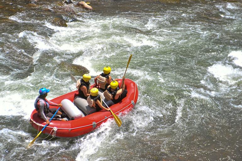 Rafting in der Nähe von Arequipa