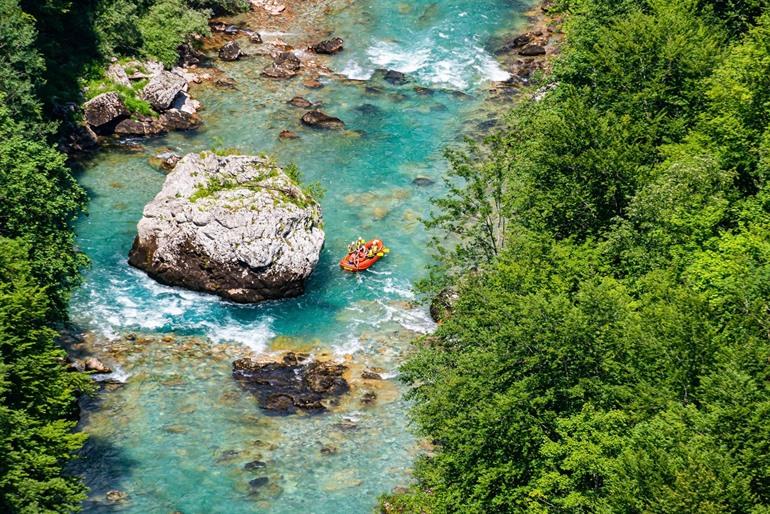 Rafting auf dem Tara-Fluss im Durmitor-Nationalpark