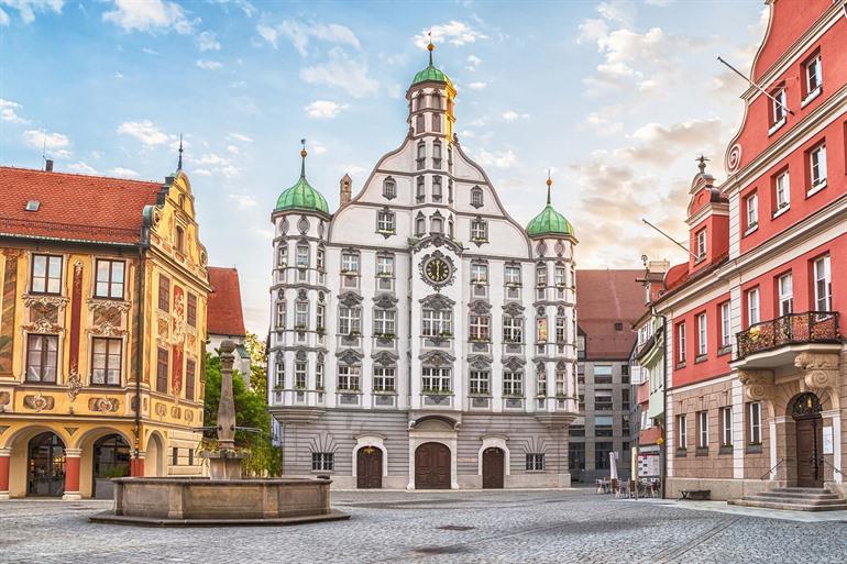Rathaus von Memmingen, Bayern