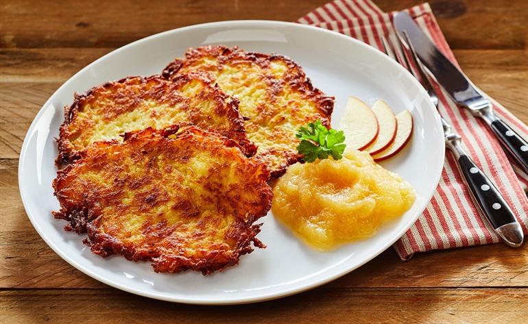 Reibekuchen aus der deutschen Küche