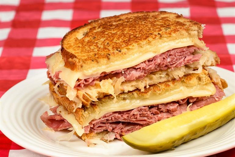 Reuben-Sandwich, amerikanische Küche