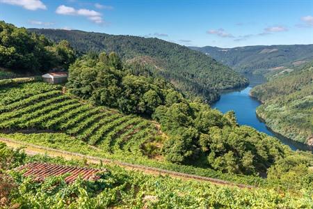 Ribeira Sacra, Galicien in Spanien