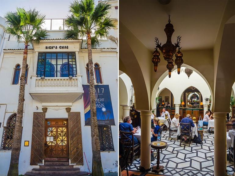 Rick's Café aus dem legendären Film Casablanca, Marokko