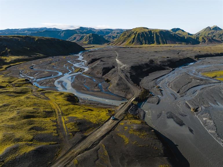 Mit dem Geländewagen durch Island fahren