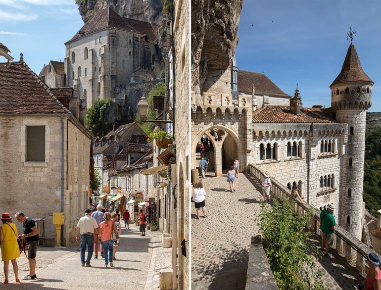 Rocamadour im Lot, Okzitanien