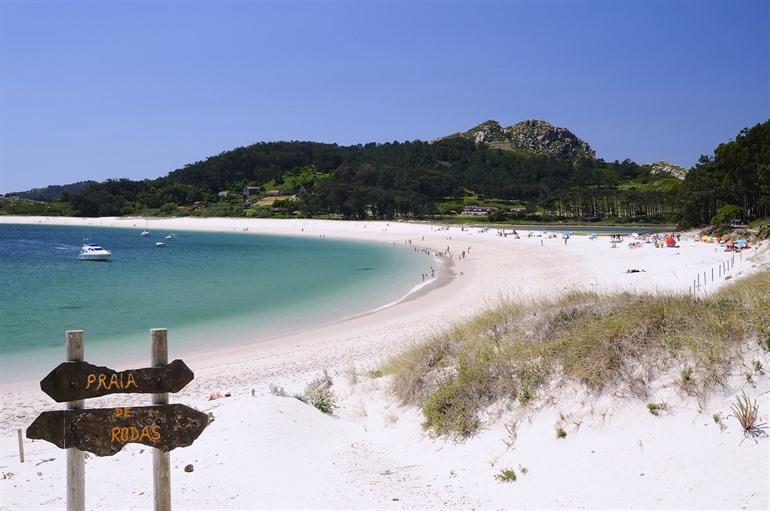 Rodas Beach auf den Cíes-Inseln