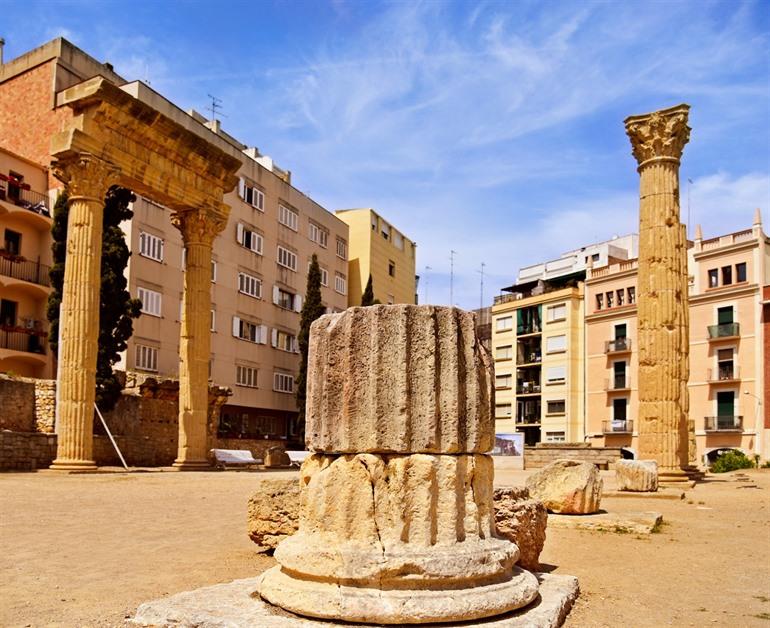 Römisches Forum in Tarragona, Katalonien