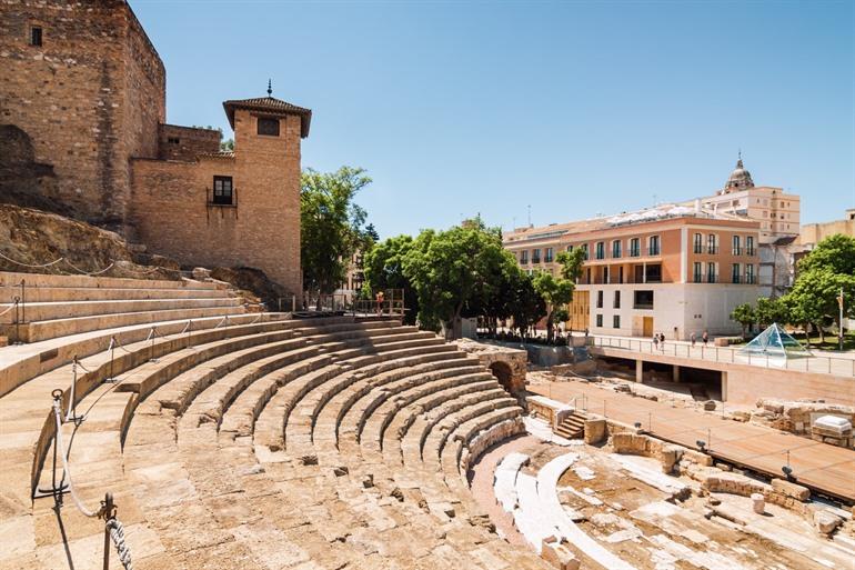 Römisches Theater in Málaga
