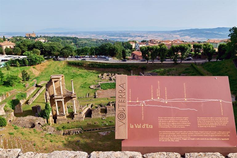 Römisches Theater von Volterra, Volterra