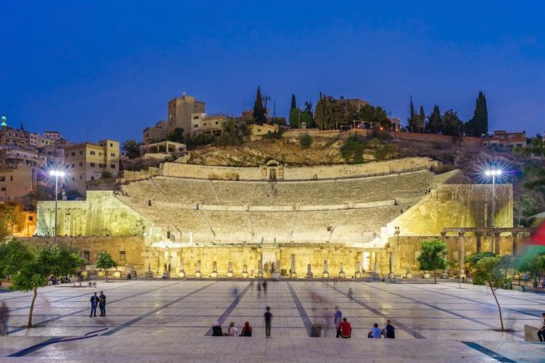 Römisches Theater in Amman, Jordanien