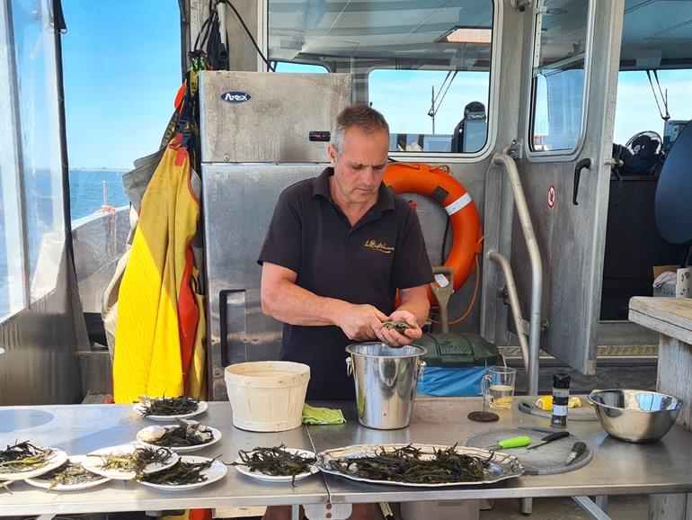 Bootstour mit dem Oesterbaron