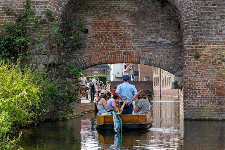 Bootstour mit Flüsterboot in Zutphen