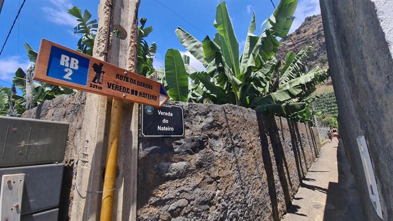 Bananenroute RB2 Wanderung auf Madeira