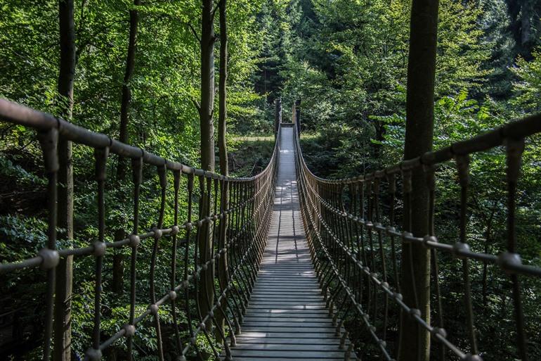 Rothaarsteigbrücke in Deutschland