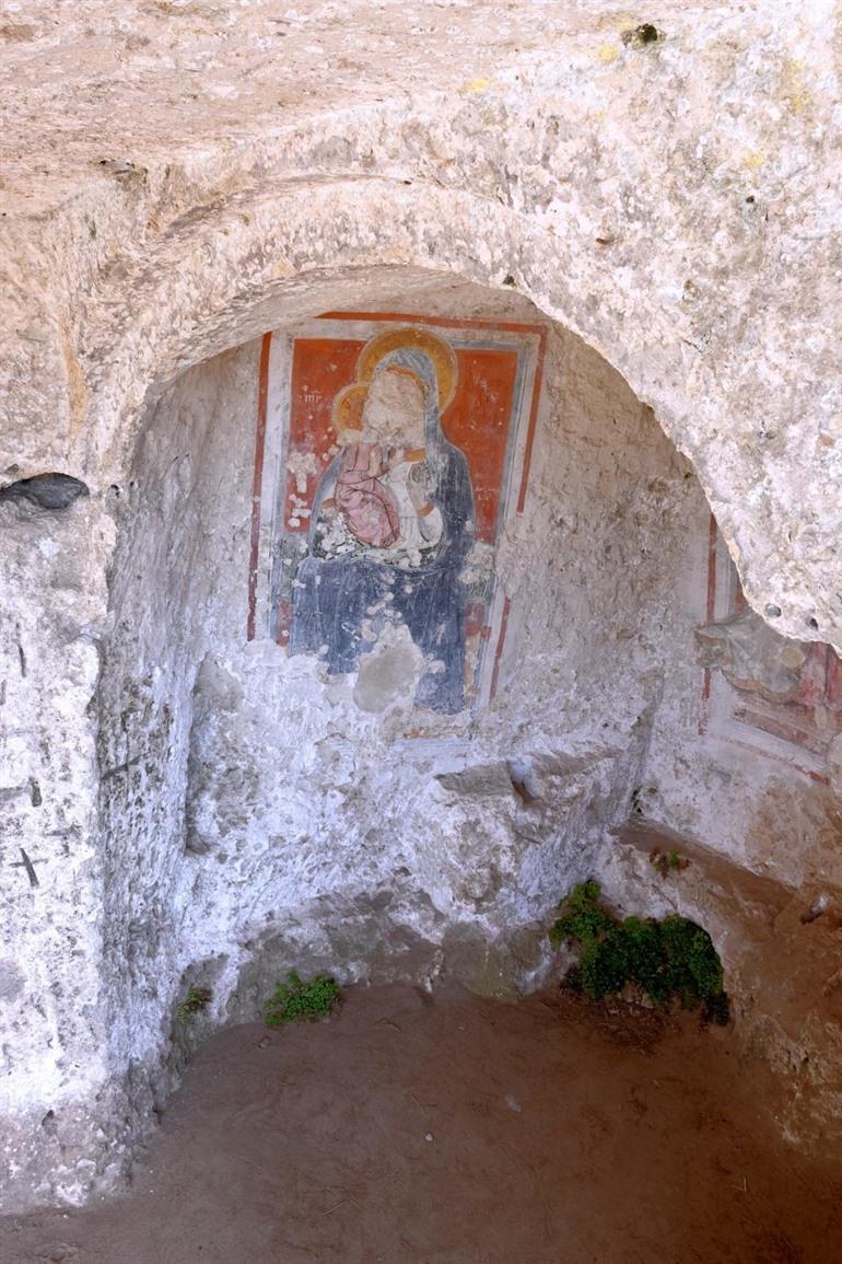 Felsen-Kirche in Matera