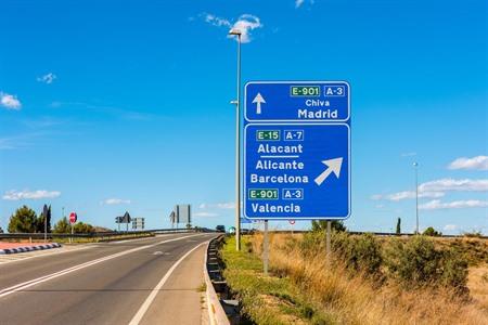 Route nach Spanien