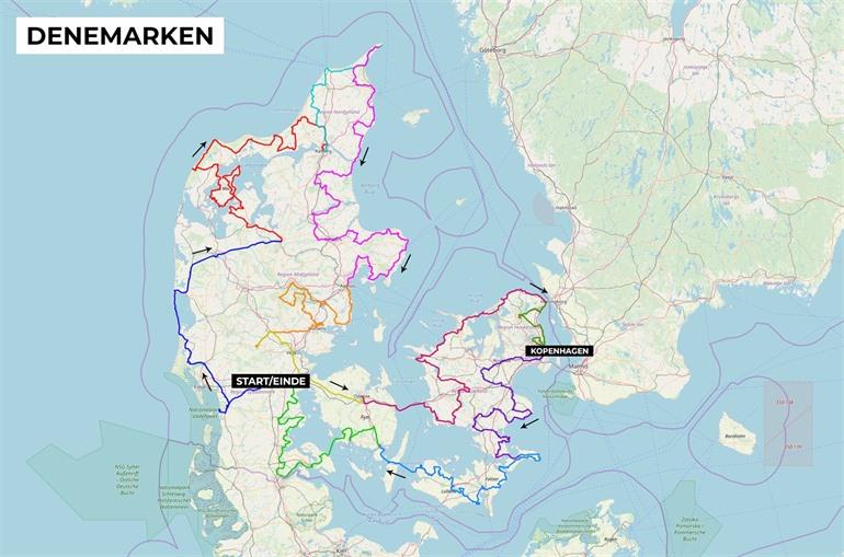 Rundreise durch Dänemark