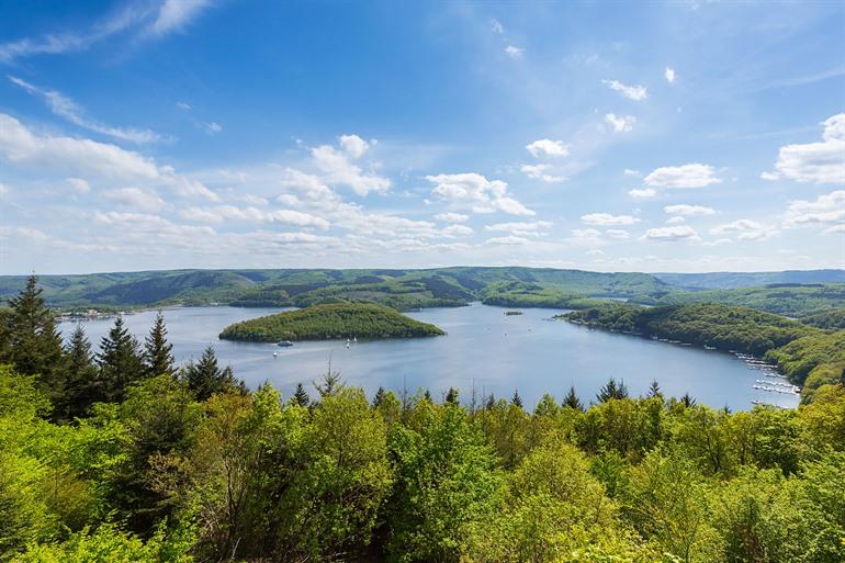 Rursee im Nationalpark Eifel