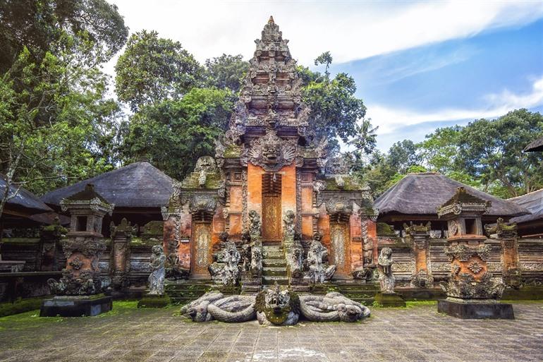 Heiliger Affenwald von Ubud auf Bali