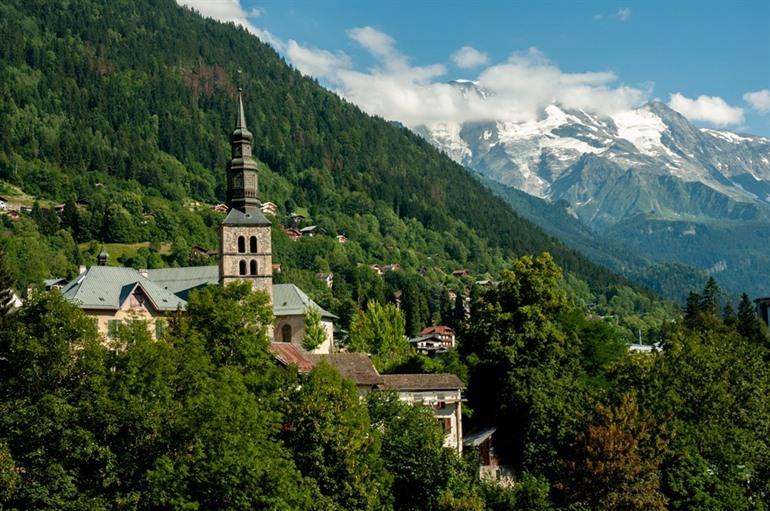 Saint-Gervais-les-Bains in den französischen Alpen entdecken