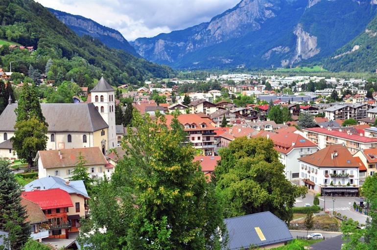 Sallanches in den französischen Alpen besuchen