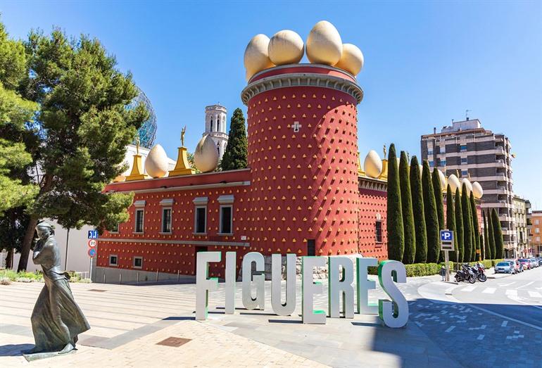 Salvador Dalí Museum in Figueres, Girona