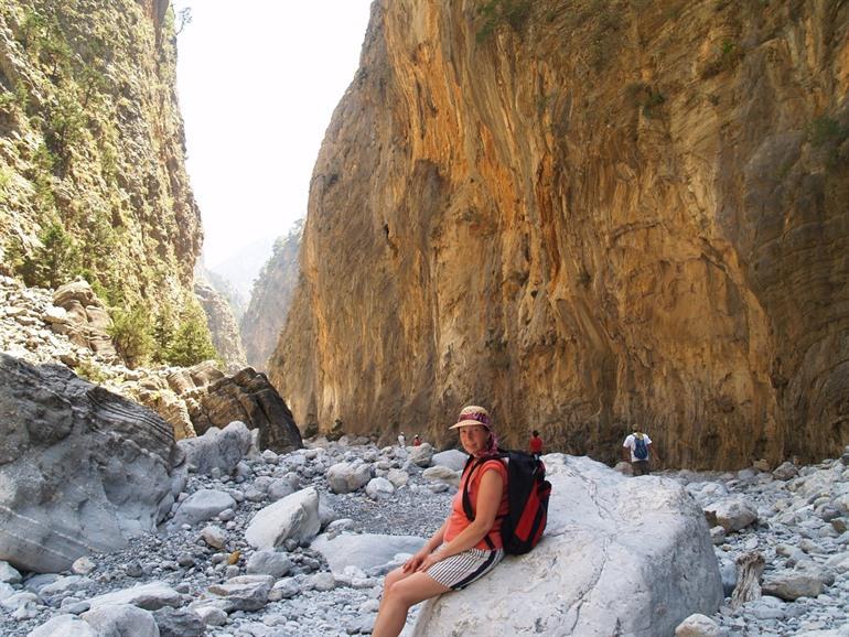 Samariaklippe, Kreta