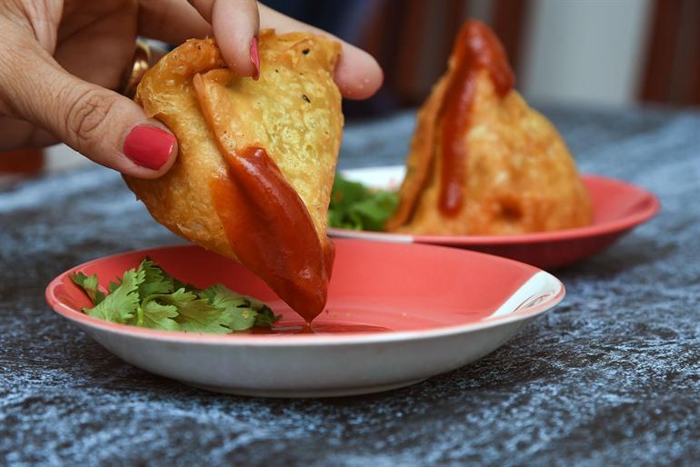 Samosa, indische Küche