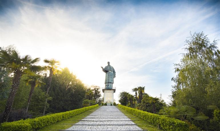 Sancarlone-Statue in Arona, Lago Maggiore