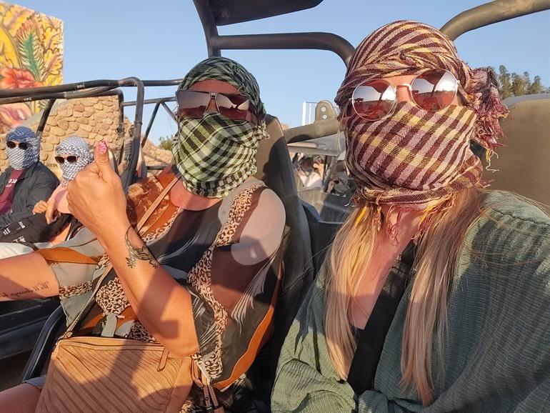 Sandbuggy-Tour durch die Wüste Sinai in Ägypten