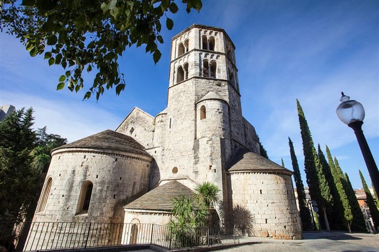 Sant Pere de Galligants in Girona, Katalonien