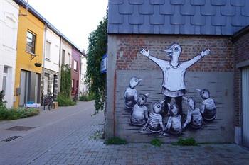 SAS Gijs van Hee, Street-Art Kessel-Lo