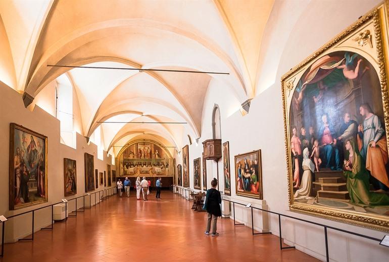 Gemälde von Fra Angelico im San Marco Museum, Florenz