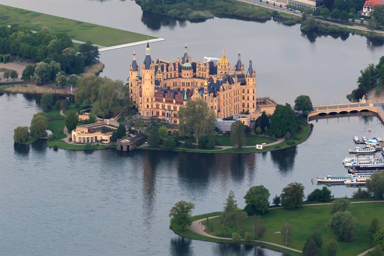 Schweriner Schloss in Deutschland