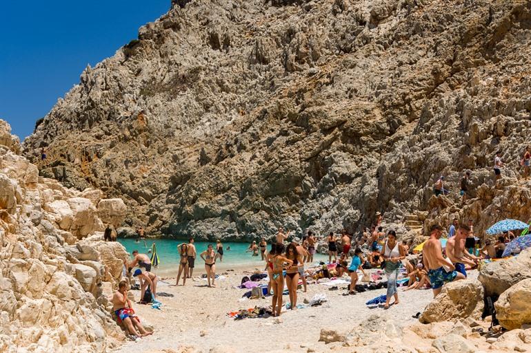 Seitan Limania Strand, Kreta