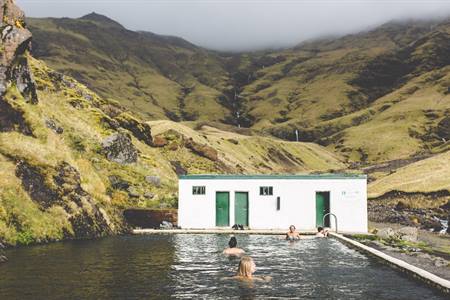 Seljavallalaug Schwimmbad