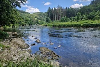 Semois in Rochehaut Leiterwanderung