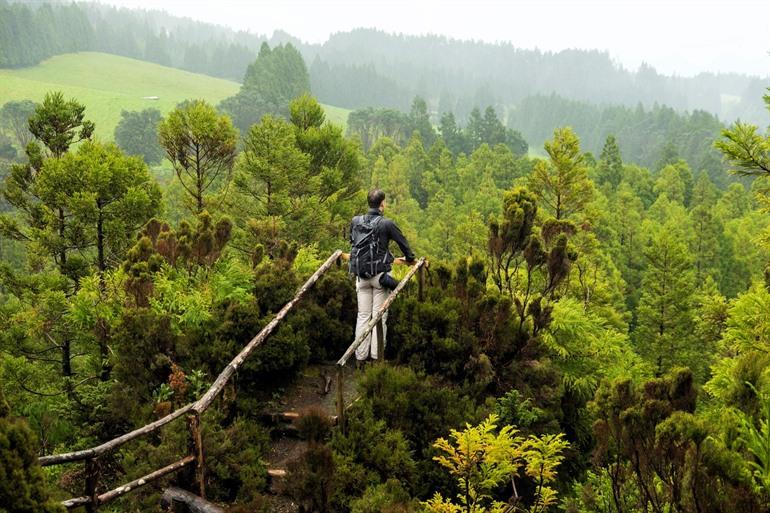 Santa Bárbara-Klippe, Terceira