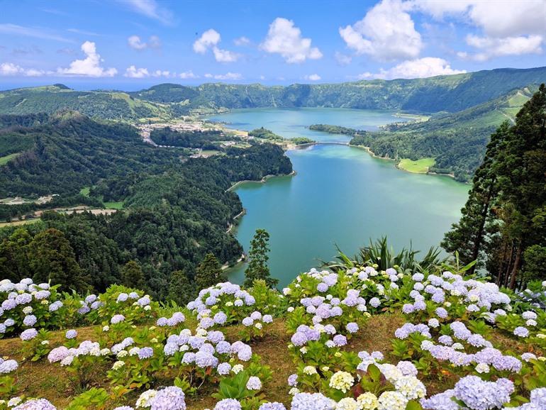 Sete Cidades Seen auf São Miguel