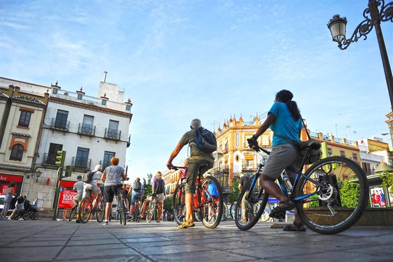 Sevilla mit dem Fahrrad