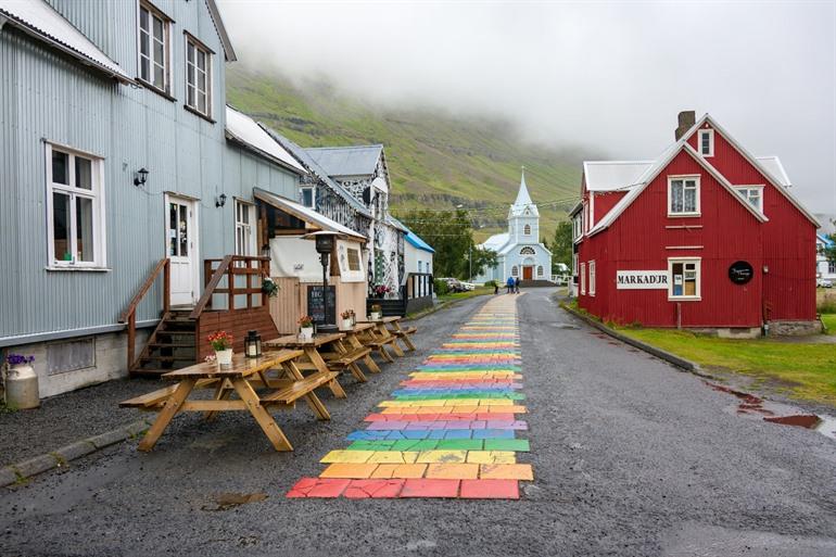 Seydisfjordur in Island