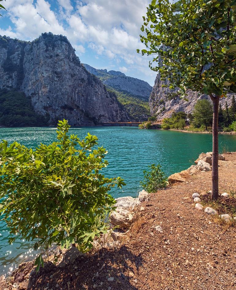 Shkopet-See im Ulza-Naturpark, Albanien